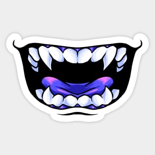 smiling mask mark2 Sticker